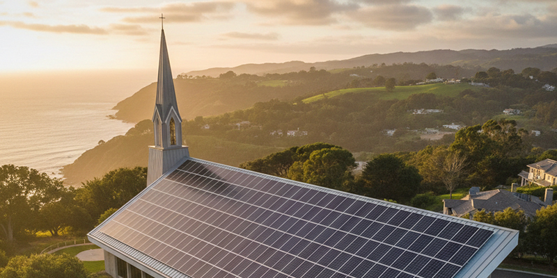 Solar installation for non-profits and schools