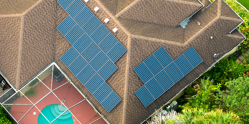 Residential solar panels